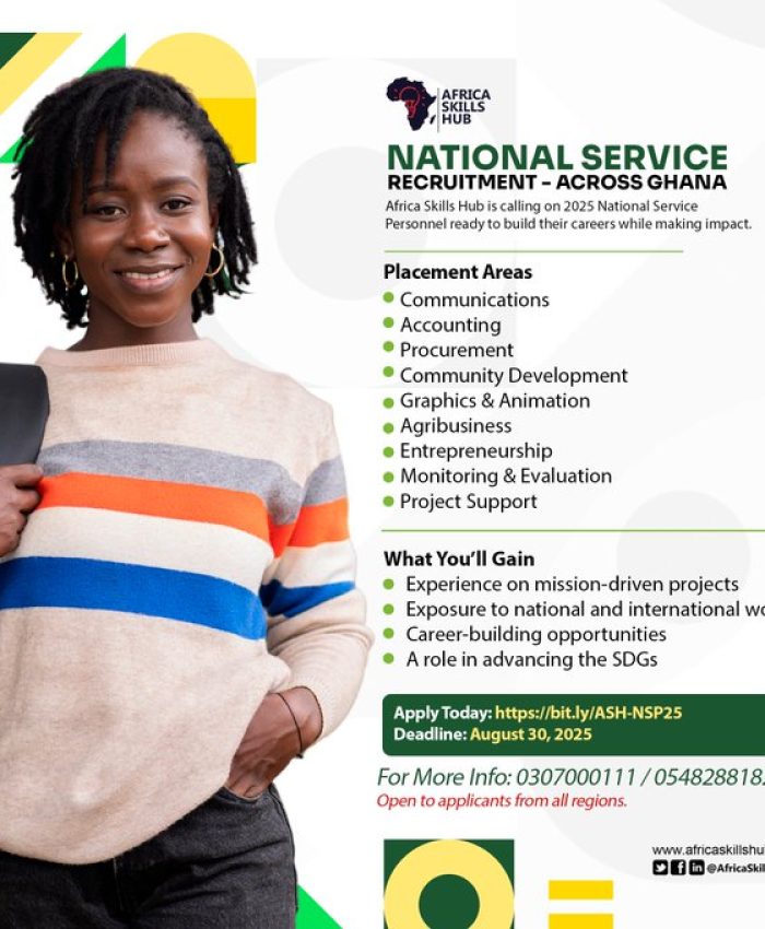 NATIONAL SERVICE RECRUITMENT – 2025 INTAKE